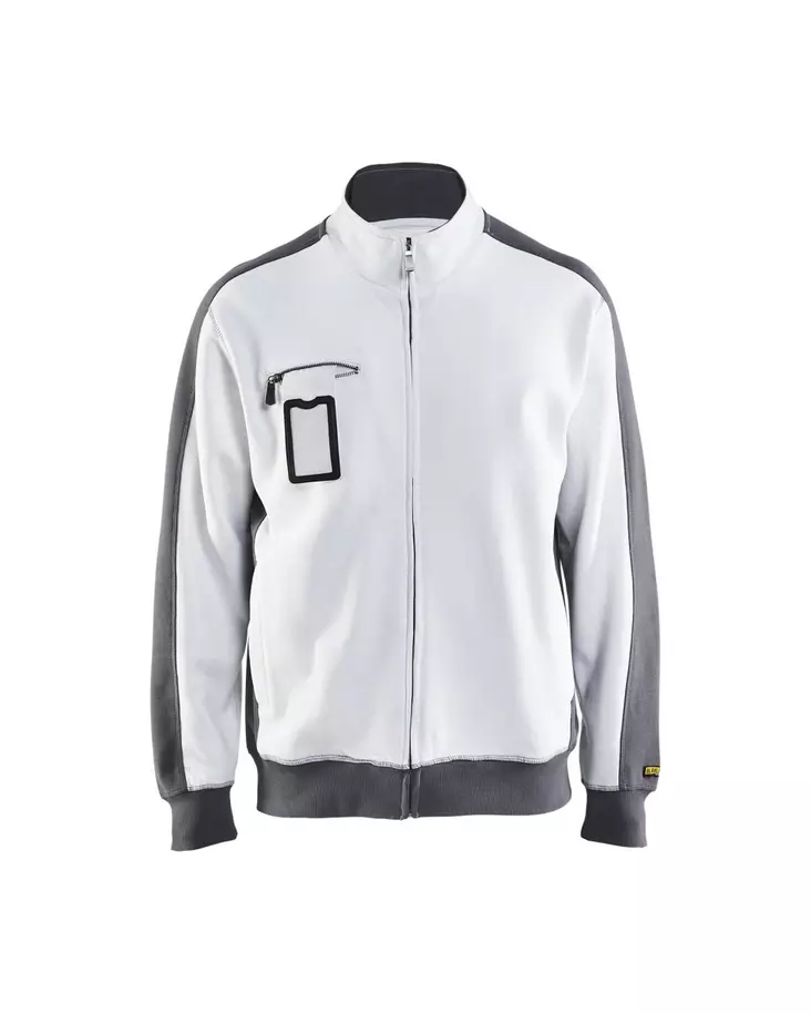 Blåkläder College vetoketjulla Valkoinen/Harmaa - Blåkläder Työvaatteet - 335110411094 - 1