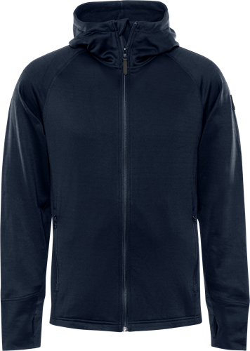 Fristads Cobalt stretch fleece huppari, Navysininen - Fristads Työtakit - 300283-544 - 1