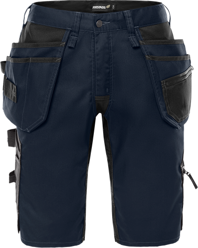 Fristads Green rakentajan stretch shortsit naisten 2904 GWM, Navysininen - Fristads Työshortsit - 301276-544 - 1