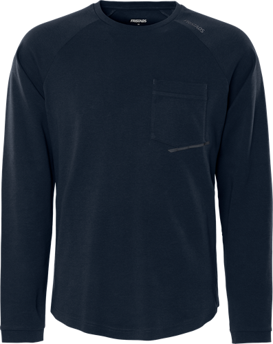 Fristads Heavy pitkähihainen t-paita 7821 GHT, Tummansininen - Fristads Työpaidat - 300503-544 - 1