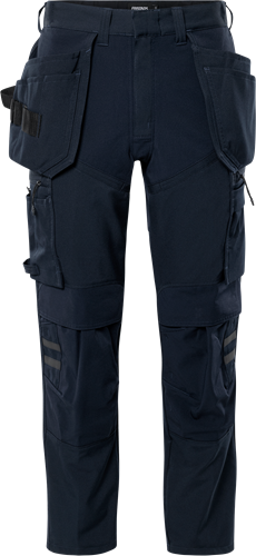 Fristads Rakentajan stretch housut 2596 LWS, Navysininen - Fristads Työhousut - 133443-544 - 1