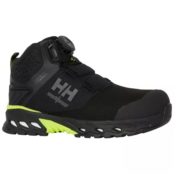 Helly Hansen Magni Evo MXR MID BOA S7S, 994 Black/dark Lime - Helly Hansen Turvakengät - 78341-994 - 1