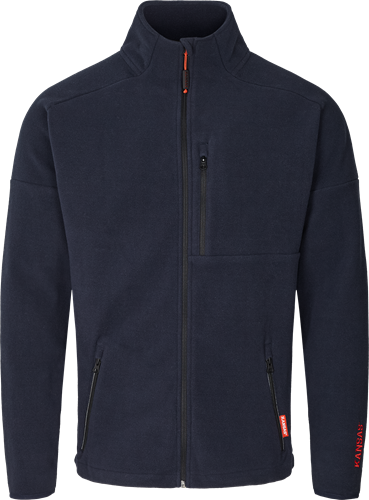 Kansas Evolve fleece takki, Navysininen - Työtakit - 132411-544 - 1