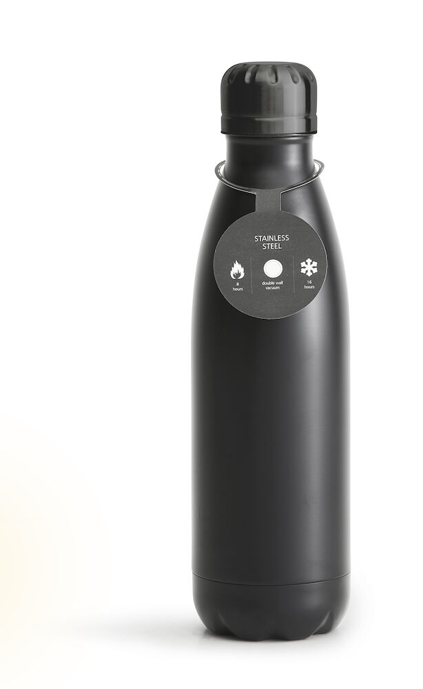 Sagaform Teräspullo 8/16H 50 cl, musta - Koti ja Keittiö - 5018144 - 1