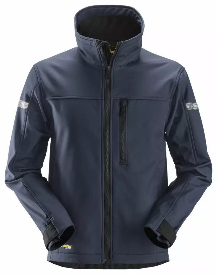 Snickers 1200 AllroundWork, Soft Shell -takki, 9504 Navy/musta - Snickers Työtakit - 12009504 - 1