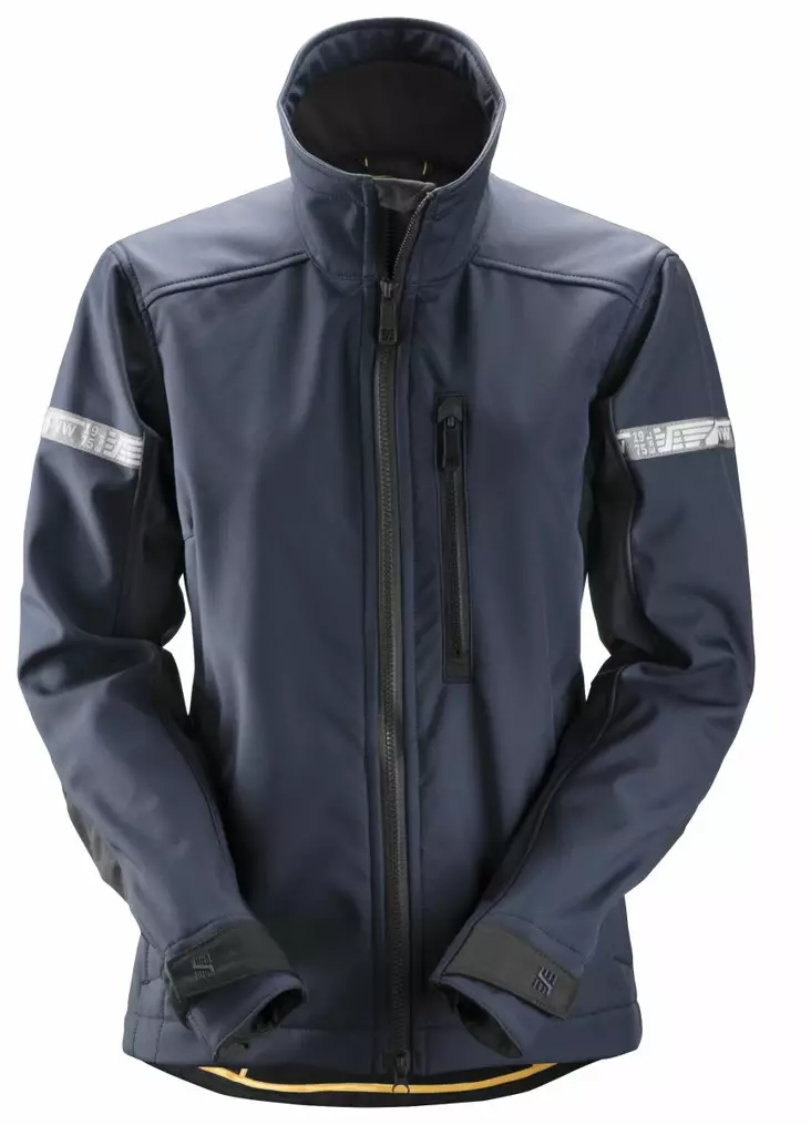 Snickers 1207 AllroundWork, naisten Soft Shell –takki, 9504 Navy/musta - Snickers Työtakit - 12079504 - 1