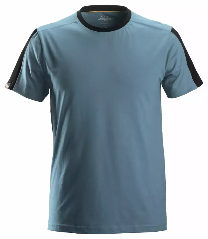 Snickers 2518 AllroundWork t-paita, 5104 Petrooli/musta - Snickers Työpaidat - 25185104 - 1