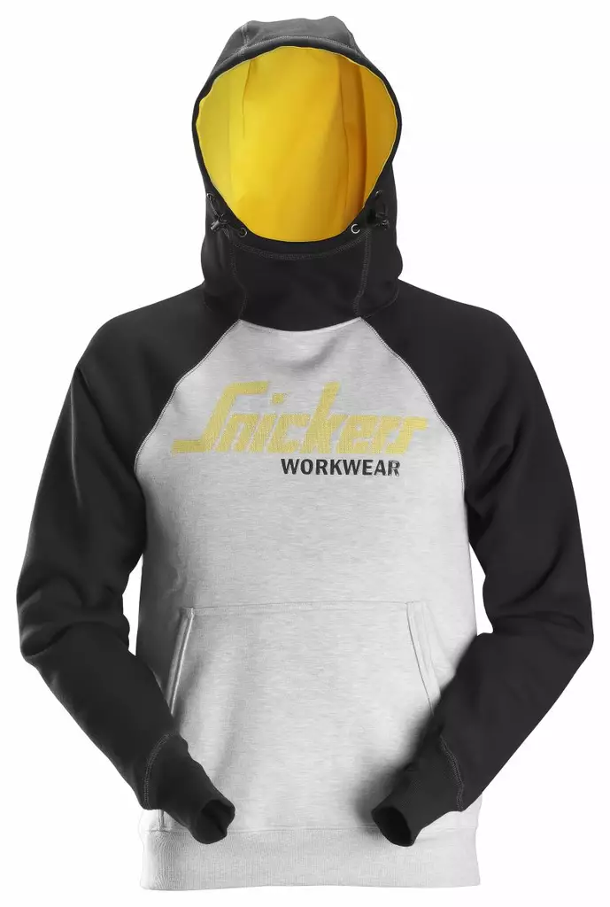 Snickers 2889 Huppari logolla, 2804 harmaa-musta - Snickers Työpaidat - 28892804 - 1