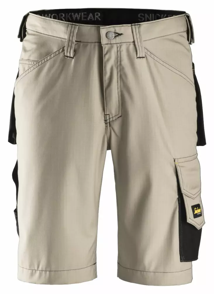 Snickers 3123 Työshortsit, RipStop, 2004 Khaki/musta - Snickers Työshortsit - 31232004 - 1