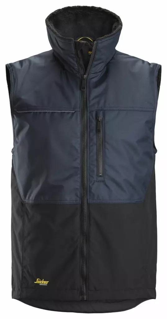 Snickers 4548 AllroundWork, Winter Vest, 9504 navy-musta - Snickers Työliivit - 45489504 - 1