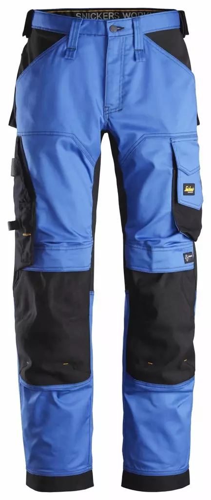 Snickers 6351 AllroundWork, Stretch Loose Fit Work Trousers, 5604 sininen-musta - Snickers Työhousut - 63515604 - 1
