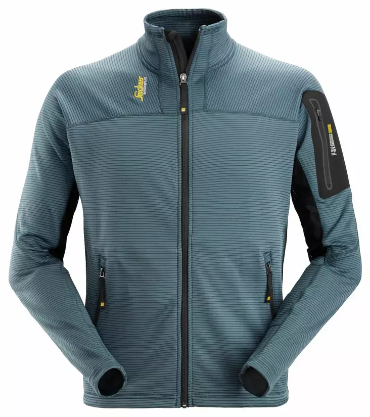 Snickers 9438 BodyMapping-microfleecetakki, 5104 Petrooli/musta - Snickers Asusteet ja Tarvikkeet - 94385104 - 1