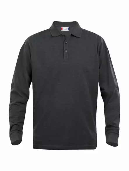 Clique Classic Lincoln L/S, antracit melange - Clique Vaatteet - 028245-955 - 1
