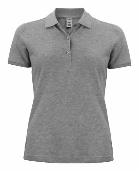 Clique Classic OC Polo Women, Meleerattu Harmaa - Clique Vaatteet - 028265-95 - 1