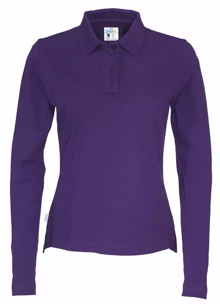 Cottover Pique Long Sleeve Lady, Violetti - Kaikki Profiilivaatemerkit - 141017-885 - 1