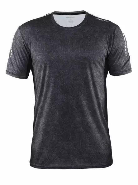 Craft Mind SS Tee M, P Line Black/Platinum - Craft Vaatteet - 1903949-2095 - 1