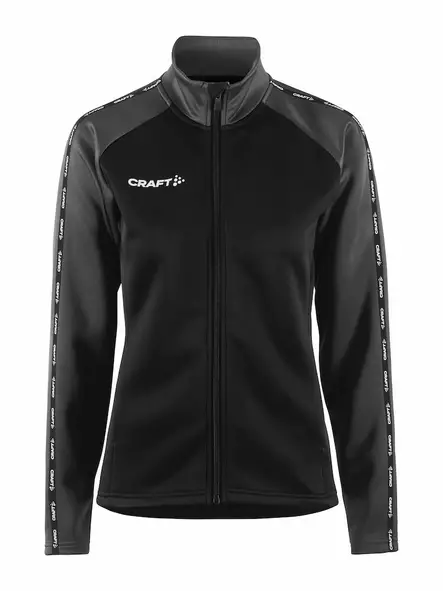 Craft Squad 2.0 Full Zip W, Black/granite - Craft Vaatteet - 1912729-999985 - 1
