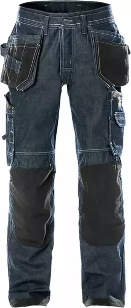 Fristads Rakentajan denim housut 229 DY, Indigonsininen - Fristads Työhousut - 100262-545 - 1