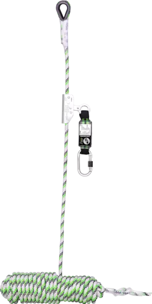 Kratos NIRO, Fall Arrester on kernmantle rope 15 m with energy absorber - Kratos putoamissuojaimet - FA2010215 - 1