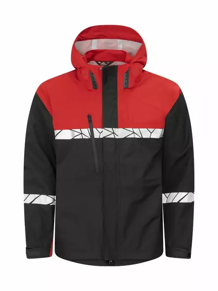 ProJob 7414 Kuoritakki, Black/Red - Projob Työtakit - 647414-9935 - 1