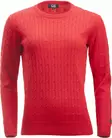C&B Blakely Knitted Sweater Ladies', Punainen - Cutter & Buck Vaatteet - 355403-35 - 1