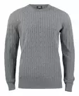 C&B Blakely Knitted Sweater Men's, Meleerattu harmaa - Cutter & Buck Vaatteet - 355402-95 - 1