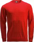 C&B Blakely Knitted Sweater Men's, Punainen - Cutter & Buck Vaatteet - 355402-35 - 1