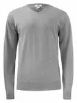 C&B Everett V-neck, Meleerattu harmaa - Cutter & Buck Vaatteet - 351033-95 - 1