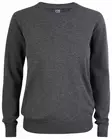 C&B Oakville Crewneck Ladies, Anthracite melange - Cutter & Buck Vaatteet - 355417-955 - 1