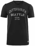 C&B Pacific City Tee, Black print - Cutter & Buck Vaatteet - 353400-9995 - 1