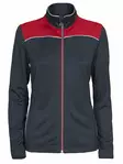 C&B Winthrop Performance Full Zip Ladies, meleerattu antrasiitti - Cutter & Buck Vaatteet - 358405-955 - 1