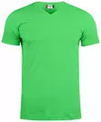 Clique Basic-T V-neck, Apple Green - Clique Vaatteet - 029035-605 - 1
