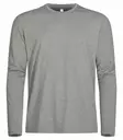 Clique Basic Active-T LS, Grey Melange - Clique Vaatteet - 029040-95 - 1