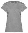 Clique Basic Active-T Women, Meleerattu Harmaa - Clique Vaatteet - 029039-95 - 1
