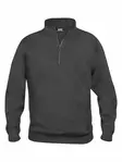 Clique Basic Half Zip, antracit melange - Clique Vaatteet - 021033-955 - 1
