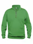 Clique Basic Half Zip, apple green - Clique Vaatteet - 021033-605 - 1