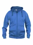 Clique Basic Hoody Full zip, keskisininen - Clique Vaatteet - 021034-55 - 1