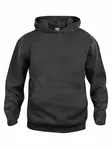 Clique Basic Hoody Junior, antracit melange - Clique Vaatteet - 021021-955 - 1