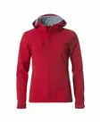 Clique Basic Hoody Softshell Ladies, punainen - Clique Vaatteet - 020917-35 - 1