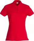 Clique Basic Polo Ladies, punainen - Clique Vaatteet - 028231-35 - 1