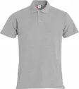 Clique Basic Polo, meleerattu harmaa - Clique Vaatteet - 028230-95 - 1