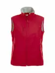 Clique Basic Softshell Vest Ladies, punainen - Clique Vaatteet - 020916-35 - 1
