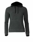 Clique Classic Hoody Ladies, Antracit Melange - Clique Vaatteet - 021042-955 - 1