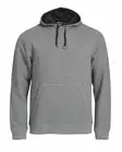 Clique Classic Hoody, meleerattu harmaa - Clique Vaatteet - 021041-95 - 1