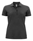 Clique Classic OC Polo Women, Meleerattu Antrasiitti - Clique Vaatteet - 028265-955 - 1