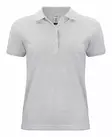 Clique Classic OC Polo Women, Nature Melange - Clique Vaatteet - 028265-925 - 1