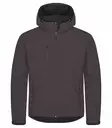 Clique Classic Softshell Hoody, Dark grey - Clique Vaatteet - 0200912-945 - 1
