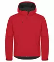 Clique Classic Softshell Hoody, Red - Clique Vaatteet - 0200912-35 - 1