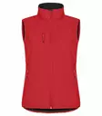 Clique Classic Softshell Vest Lady, Red - Clique Vaatteet - 0200916-35 - 1