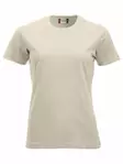Clique New Classic-T Ladies, Vaaleankhaki - Clique Vaatteet - 029361-815 - 1